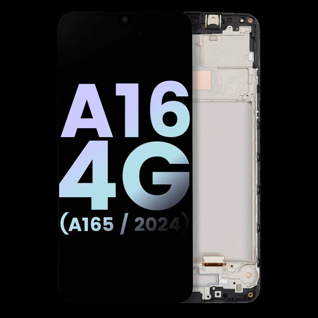 Display OLED completo con Frame per Samsung Galaxy A16 4G (A165 / 2024) (Service Pack) (tutti i colori)