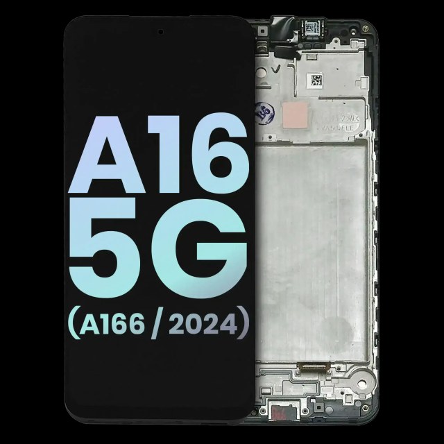 Display OLED completo con Frame per Samsung Galaxy A16 5G (A166U / 2024) (US Version) (Service Pack) (tutti i colori)