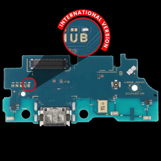 Connettore di ricarica con scheda per Samsung Galaxy A16 5G (A166B / 2024) (International Version)