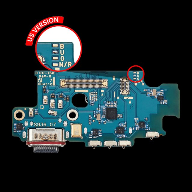 Connettore di ricarica Scheda con Sim Card Reader per Samsung Galaxy S25 Plus 5G (S936U) (US Version) (Premium)