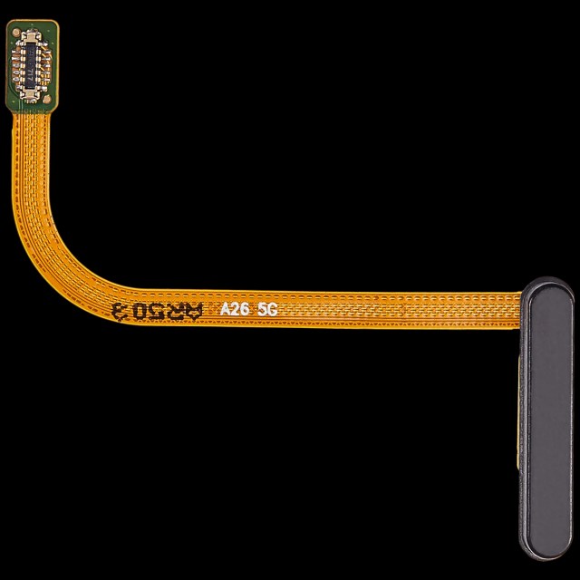 Fingerprint Reader con flat per Samsung Galaxy A26 5G (A266 / 2025) (Premium) (Nero)