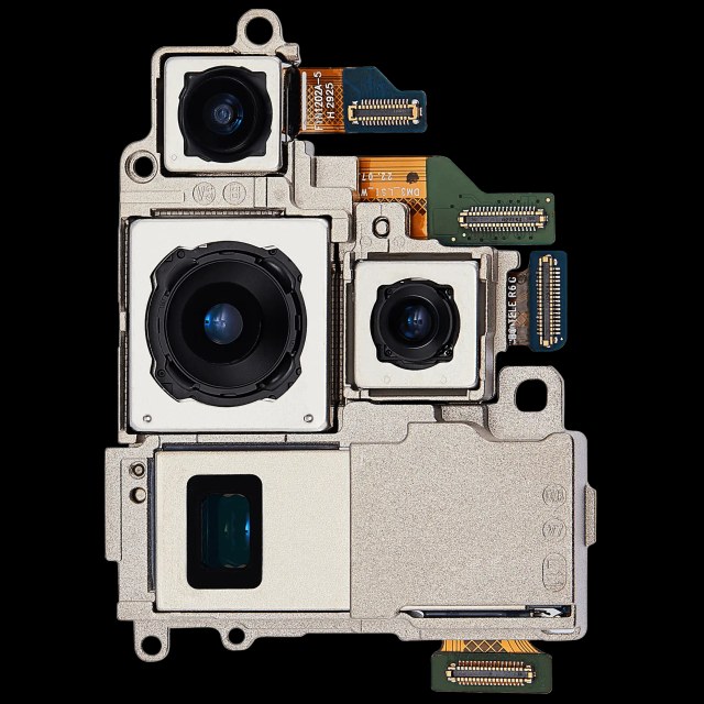 Fotocamera posteriore gruppo (Wide / Telephoto / Ultrawide) per Samsung Galaxy S23 Ultra 5G (Used Service Pack Pull: grado A)