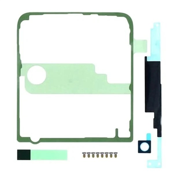 Top Outer adesivo per display con Re-Work Kit per per Samsung Galaxy Z Flip 4 (Service Pack)