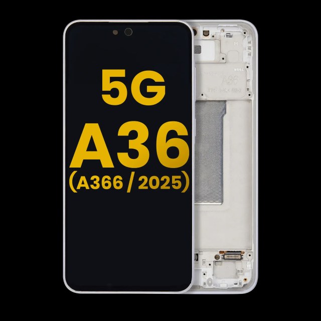 Display OLED completo con Frame per Samsung Galaxy A36 5G (A366 / 2025) (Refurbished) (Lavanda)