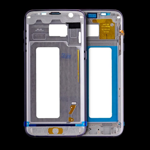 Frame centrale Including Batteria per Samsung Galaxy S7 (con minuteria) (Service Pack) (Nero)