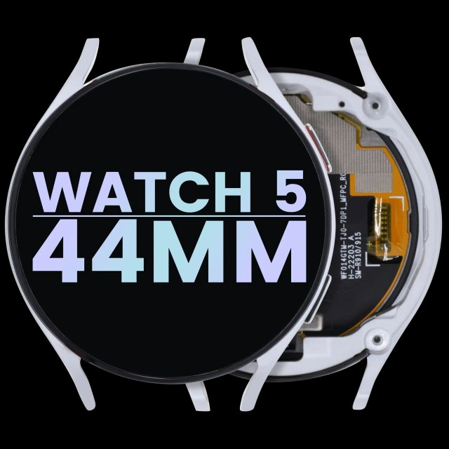 Display LCD completo per Samsung Galaxy Watch 5 (44mm) (Service Pack) (Argento)