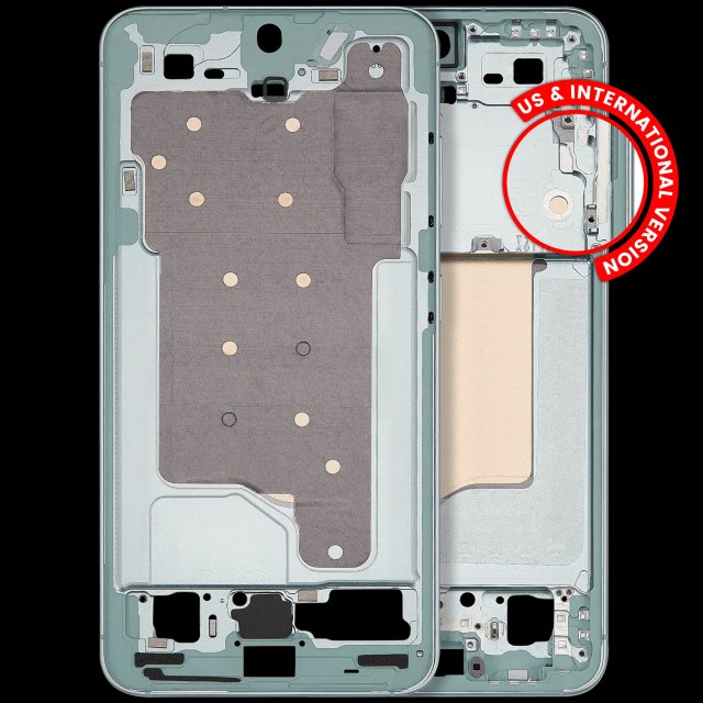 Frame centrale per Samsung Galaxy S25 5G (US e International Version) (Mint)