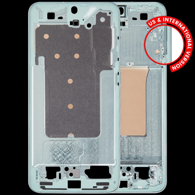 Frame centrale per Samsung Galaxy S25 Plus 5G (US e International Version) (Mint)