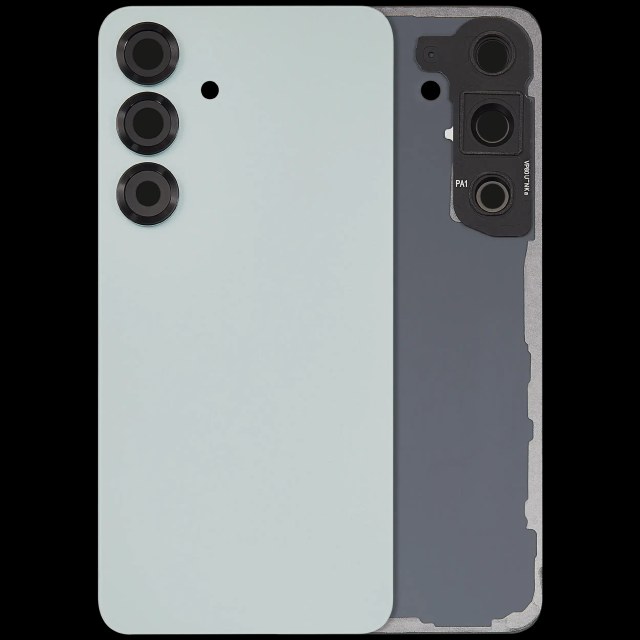 vetro cover posteriore con Vetro fotocamera per Samsung Galaxy S25 5G (No Logo) (Mint)