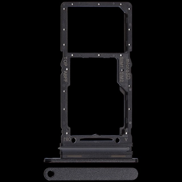 Carrellino doppia SIM per Samsung Galaxy A26 5G (A266 / 2025) (Nero)