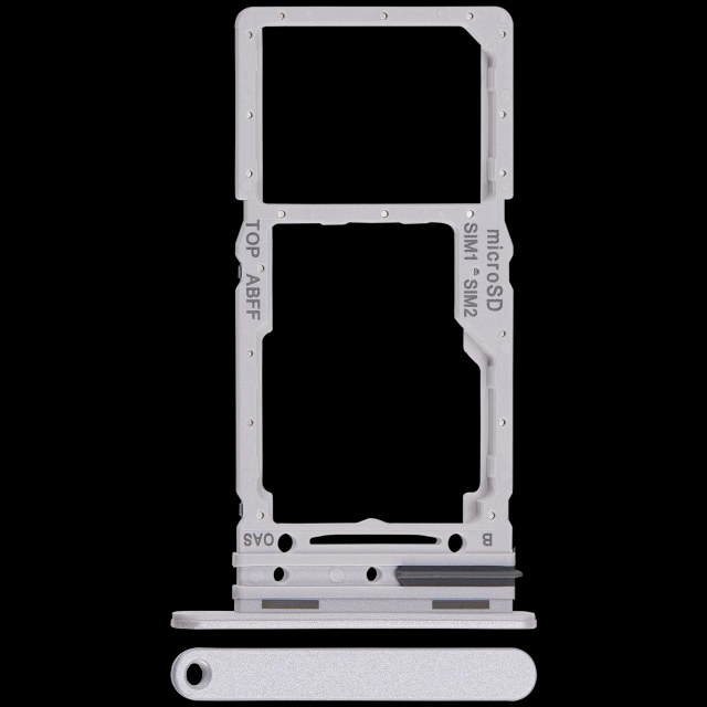 Carrellino doppia SIM per Samsung Galaxy A26 5G (A266 / 2025) (Bianco)