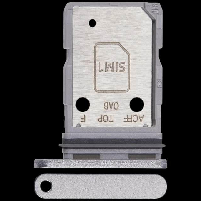 Carrellino doppia SIM per Samsung Galaxy A36 5G (A366 / 2025) (Bianco)