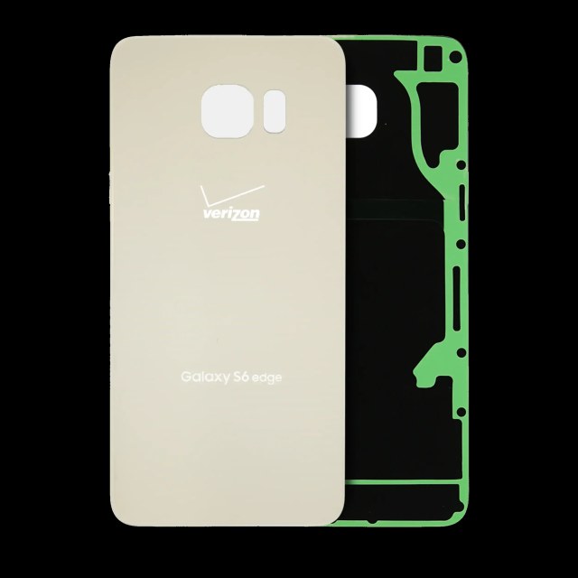 vetro cover posteriore per Samsung Galaxy S6 Edge Plus (Verizon 4G) (Service Pack) (Oro)