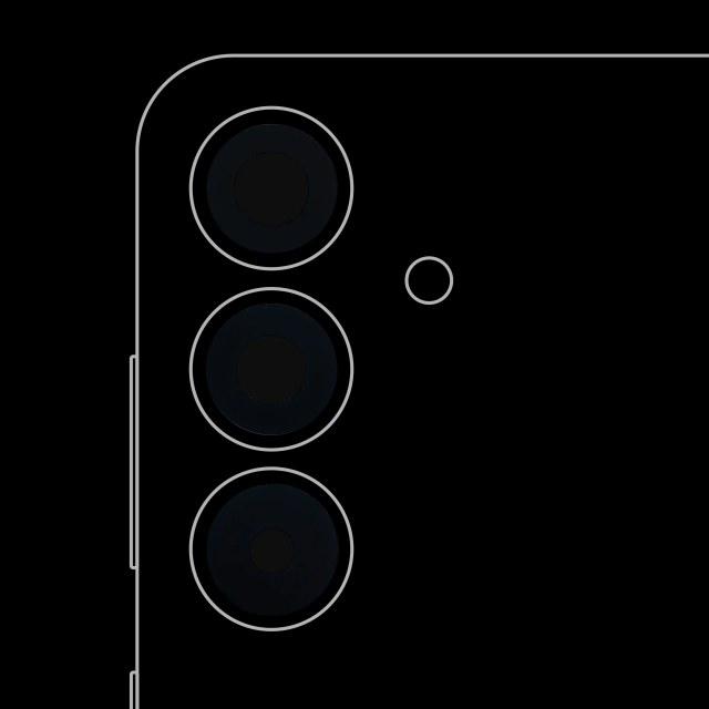 Lente fotocamera posteriore (solo vetro) con adesivo per Samsung Galaxy S25 Plus 5G (3 set pezzi) (tutti i colori)