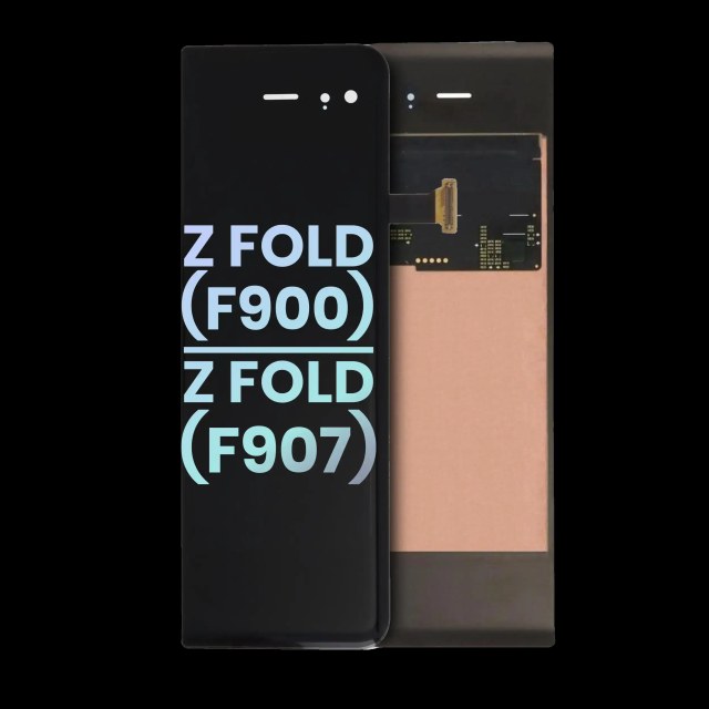 Outer Display OLED completo senza Frame per Samsung Galaxy Z Fold 4G (F900) / Z Fold 5G (F907) (Service Pack) (tutti i colori)