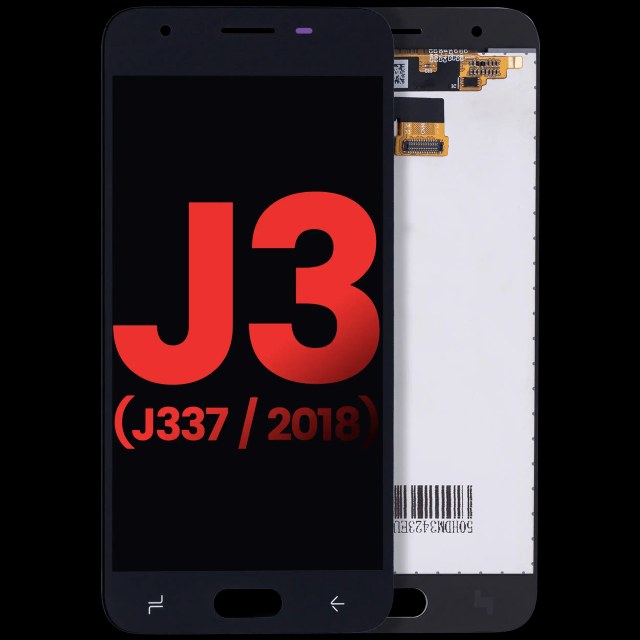 Display LCD completo senza Frame per Samsung Galaxy J3 Star / Aura / Amp Prime 3 (J337 / 2018) (Nero)