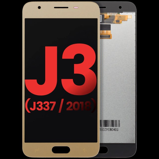 Display LCD completo senza Frame per Samsung Galaxy J3 Star / Aura / Amp Prime 3 (J337 / 2018) (Oro)