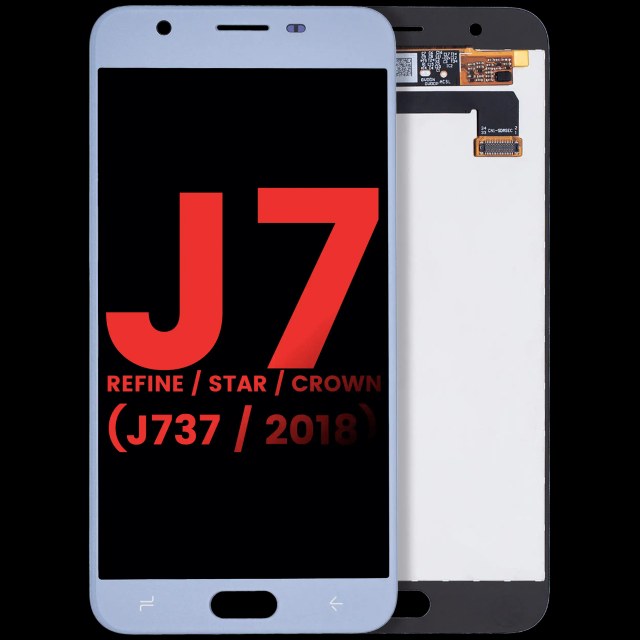 Display LCD completo senza Frame per Samsung Galaxy J7 Refine / Star / Crown (J737 / 2018) (Blu)