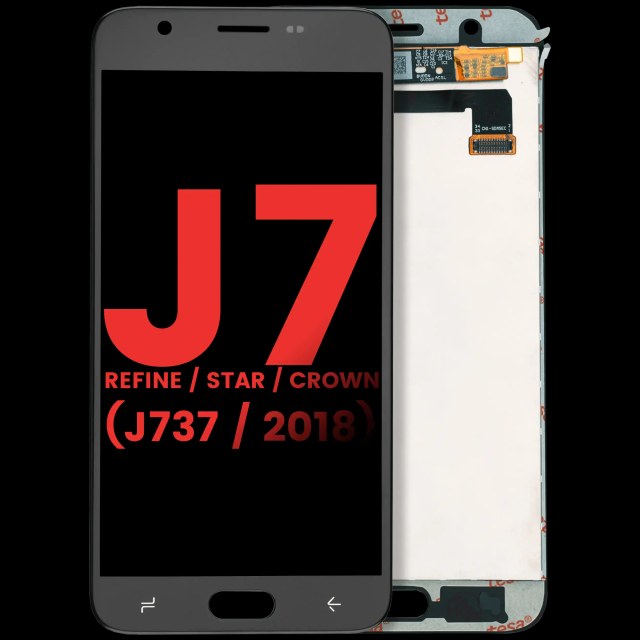 Display LCD completo senza Frame per Samsung Galaxy J7 Refine / Star / Crown (J737 / 2018) (Nero)