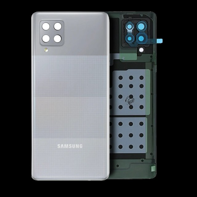 vetro cover posteriore con Vetro fotocamera per Samsung Galaxy A42 5G (A426 / 2020) (Service Pack) (Prism Dot Grigio)