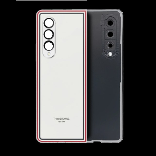 vetro cover posteriore con Vetro fotocamera per Samsung Galaxy Z Fold 3 (Service Pack) (Thom Brown Edition)
