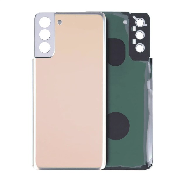 vetro cover posteriore con adesivo per Samsung Galaxy S21 Plus 5G (Service Pack) (Phantom Oro)