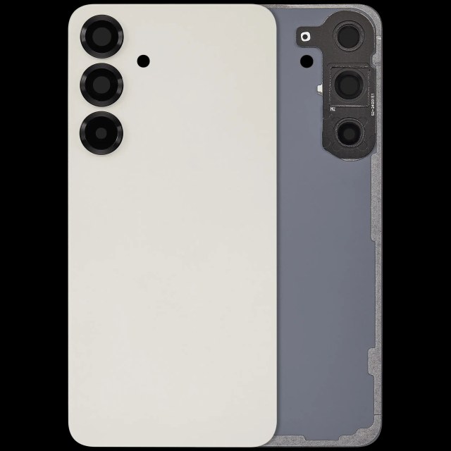 vetro cover posteriore con Vetro fotocamera per Samsung Galaxy S25 Plus 5G (No Logo) (Rosa Oro)