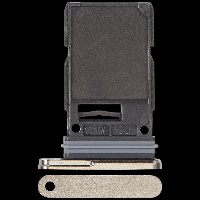 Carrellino SIM singola per Samsung Galaxy S25 Ultra (Titanio Rosa Oro)