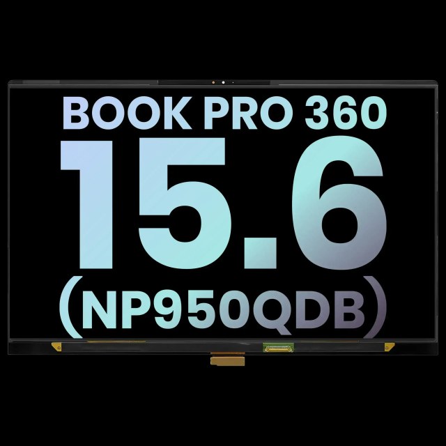 Display LCD completo per Samsung Galaxy Book Pro 360 15.6" (NP950QDB / NP950QED) (Service Pack) (Mystic Navy)