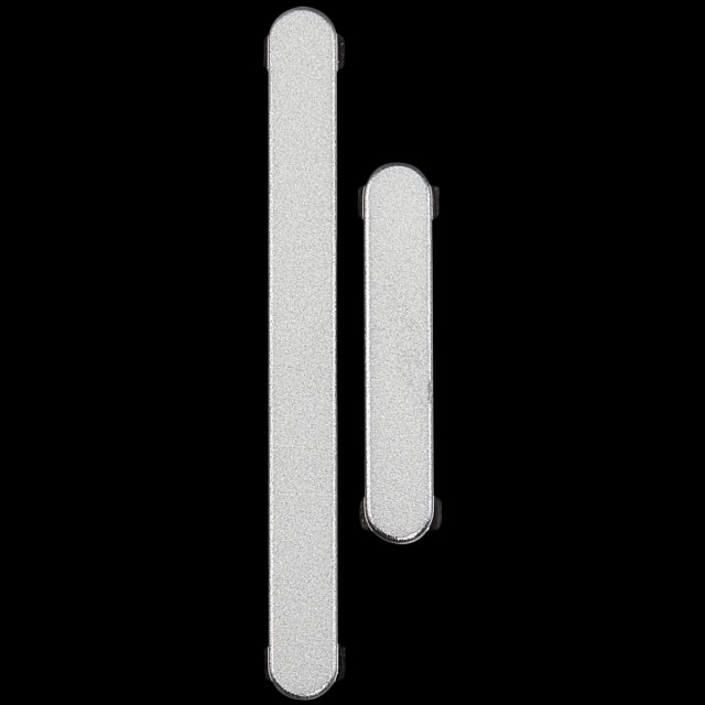 Hard Buttons (Accensione / Volume) per Samsung Galaxy S25 Edge (S937) (Premium) (Titanio Argento)
