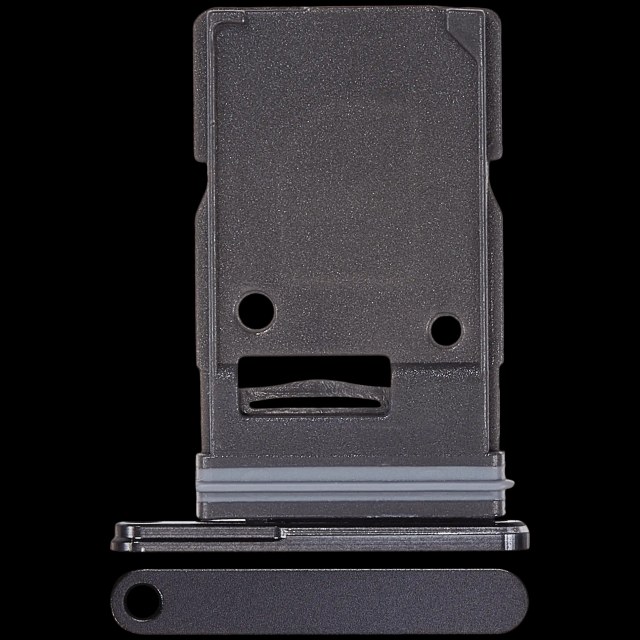 Carrellino SIM singola per Samsung Galaxy Z Fold 7 (F966) (Premium) (Jet Nero)