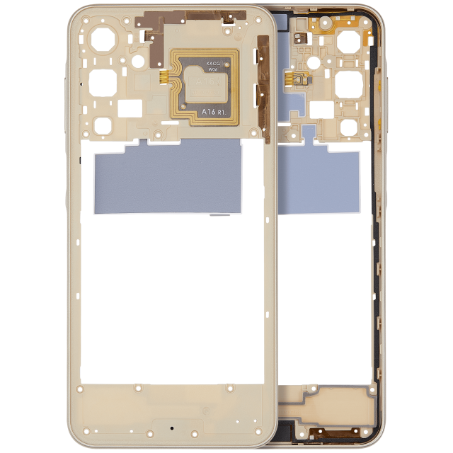 Frame centrale per Samsung Galaxy A16 5G (A166U / 2024) (US Version) (Oro)