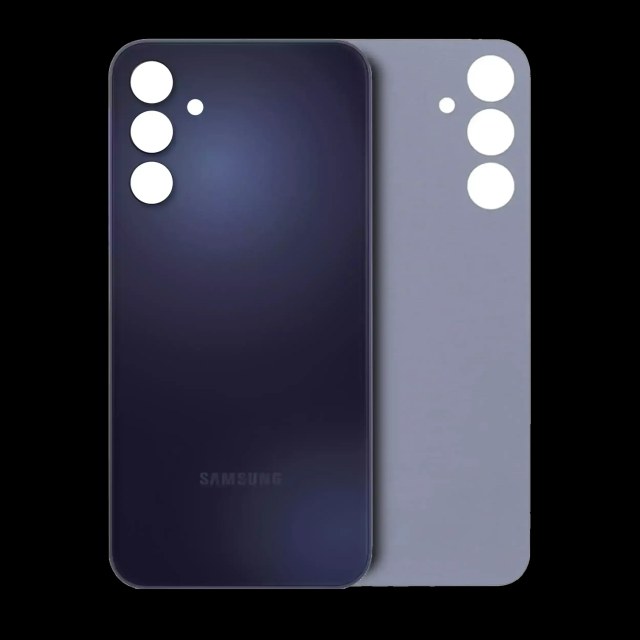 vetro cover posteriore per Samsung Galaxy A15 5G (A156 / 2023) (Service Pack) (Brave Nero)