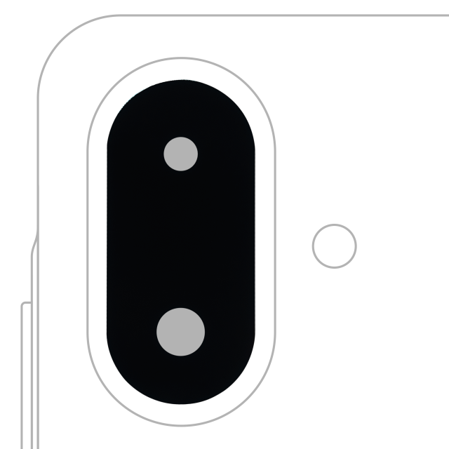 Lente fotocamera posteriore (solo vetro) con adesivo per Samsung Galaxy A07 4G (A075 / 2025) (tutti i colori)