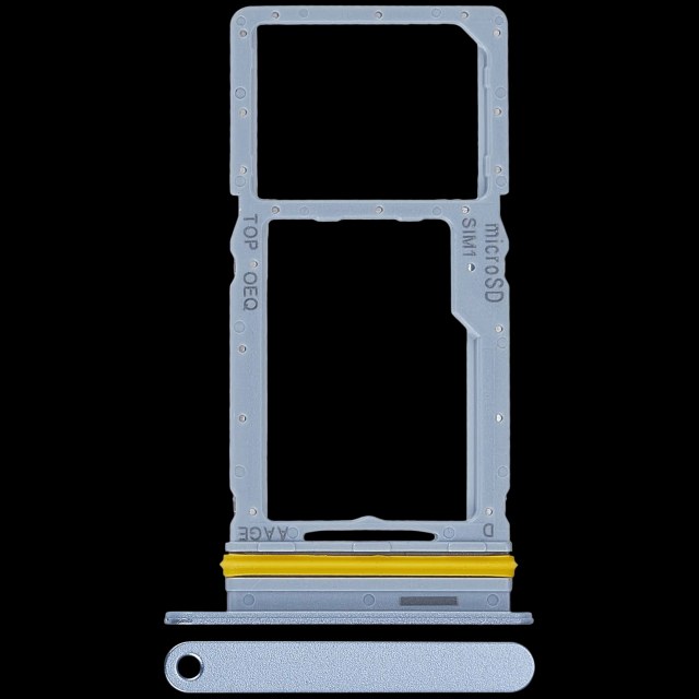 Carrellino SIM singola per Samsung Galaxy A17 4G (A175 / 2025) (Premium) (Light Blu)