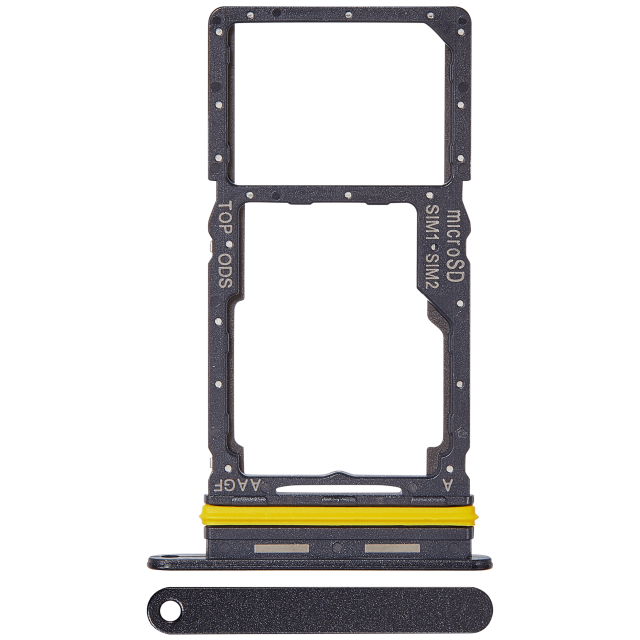 Carrellino doppia SIM per Samsung Galaxy A17 5G (A176 / 2025) (Premium) (Nero)