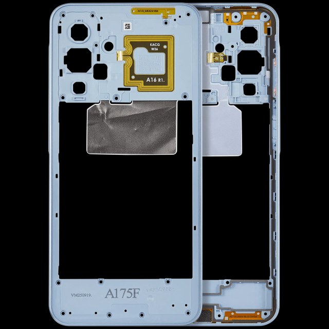 Frame centrale per Samsung Galaxy A17 4G (A175 / 2025) (Light Blu)