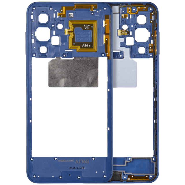Frame centrale per Samsung Galaxy A17 5G (A176 / 2025) (Blu)