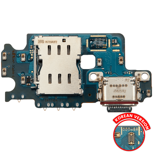 Connettore di ricarica Scheda con Sim Card Reader per Samsung Galaxy S25 5G (S931N) (Korean Version) (Premium)