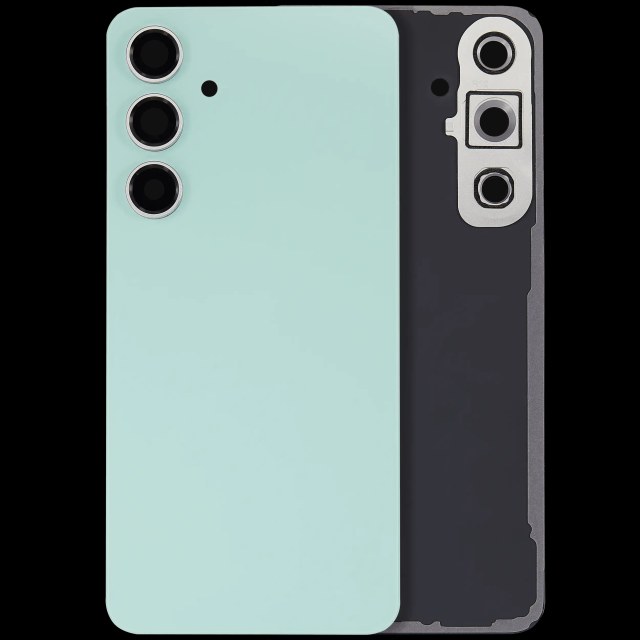 vetro cover posteriore con Vetro fotocamera per Samsung Galaxy S24 FE (No Logo) (Mint)