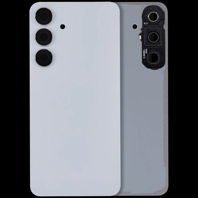 vetro cover posteriore con Vetro fotocamera per Samsung Galaxy S25 FE (No Logo) (Icyblue)