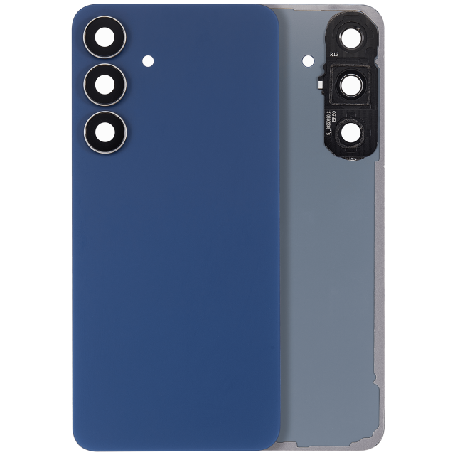 vetro cover posteriore con Vetro fotocamera per Samsung Galaxy S25 FE (No Logo) (Navy)