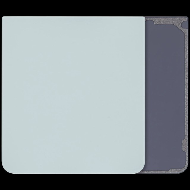 Bottom vetro cover posteriore per Samsung Galaxy Z Flip 7 5G (F766) (No Logo) (Mint)