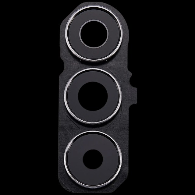 Lente fotocamera posteriore con Cornice Ring per Samsung Galaxy S25 FE 5G (Grigio) (Premium)