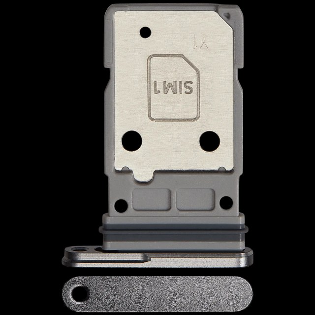 Carrellino doppia SIM per Samsung Galaxy S25 FE 5G (Grigio) (Premium)