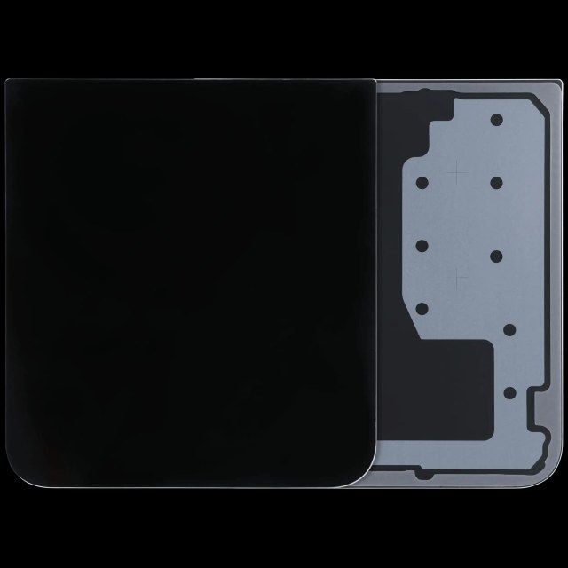 Bottom Cover posteriore per Samsung Galaxy Z Flip 7 FE 5G (Service Pack) (Nero)