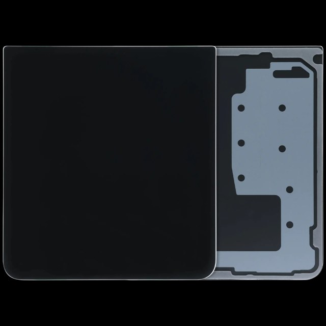 Bottom Cover posteriore per Samsung Galaxy Z Flip 7 5G (Service Pack) (Jet Nero)