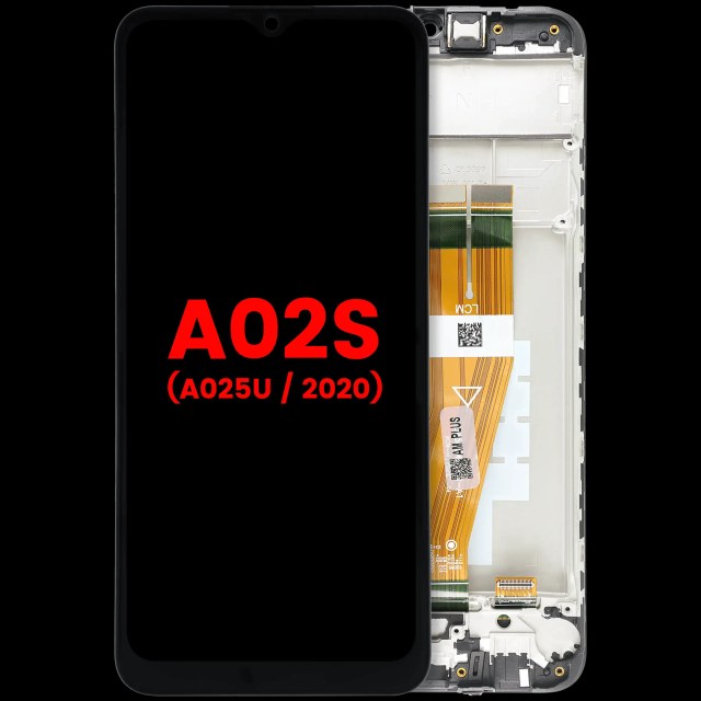 Display LCD completo con Frame per Samsung Galaxy A02S (A025U / 2020) (US Version) (tutti i colori)