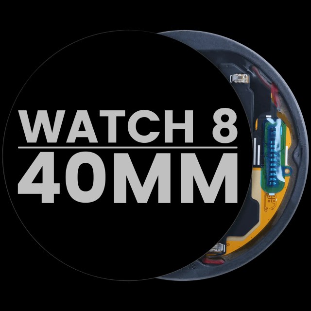 Display OLED completo per Samsung Galaxy Watch 8 (40 mm) (USED Service Pack Pull : grado A ) (tutti i colori)