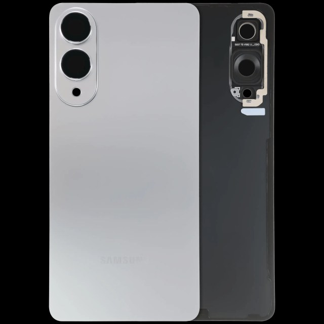 vetro cover posteriore con Vetro fotocamera per Samsung Galaxy S25 Edge 5G (Service Pack) (Titanio Argento)